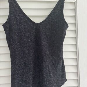 Wild Fable Shimmering Black Camisole